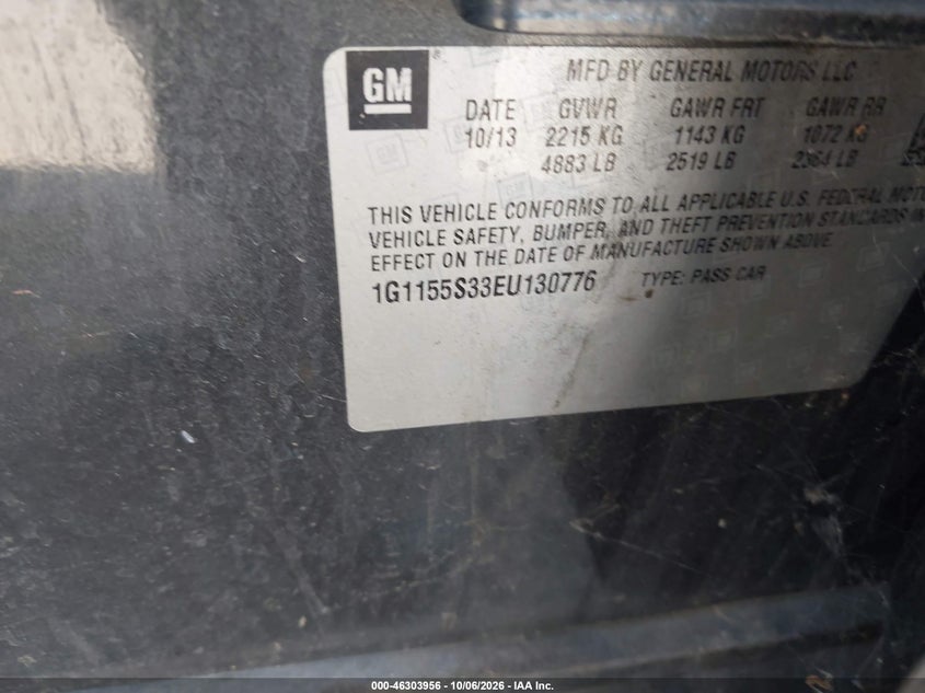2014 CHEVROLET IMPALA 2LZ · Фото 9