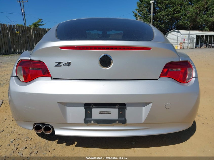 BMW Z4 2008 VIN 4USDU53518LG19756