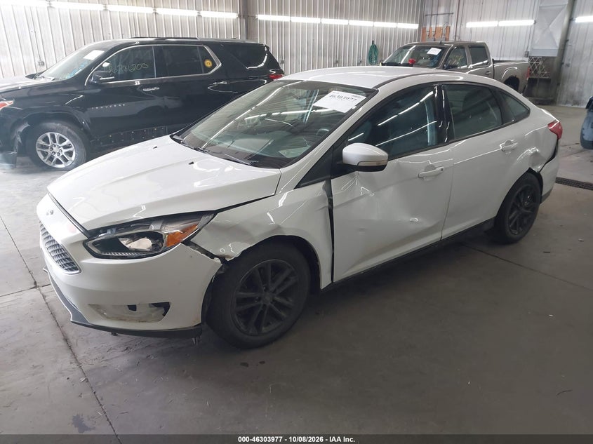 Vin: 1fadp3fe6jl244629, lot: 46804176, ford focus se 20182