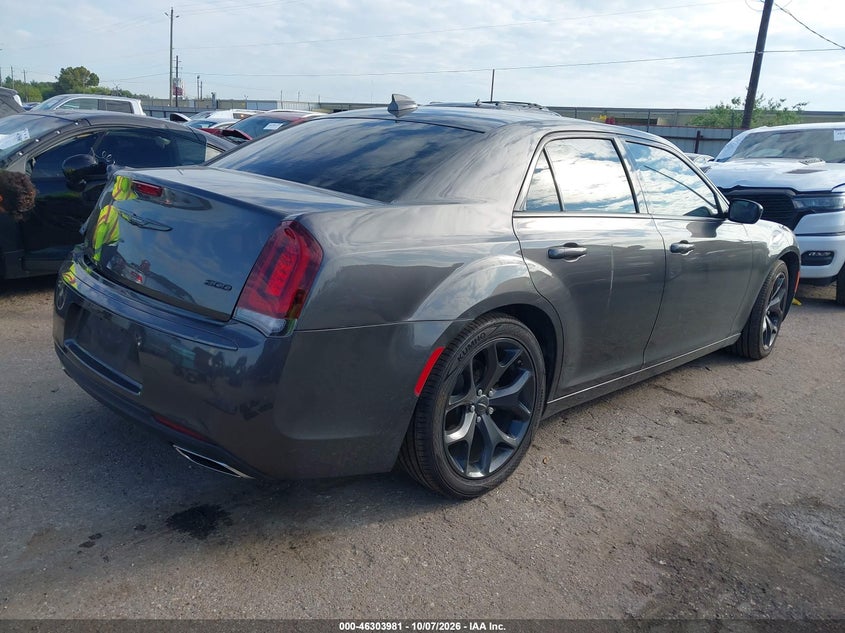 Vin: 2c3ccaagxph548829, lot: 46804180, chrysler 300 touring 20234