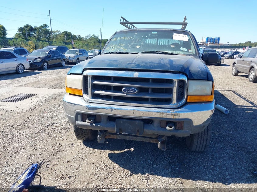 FORD F250 1999 VIN 1FTNX21L9XEE43654