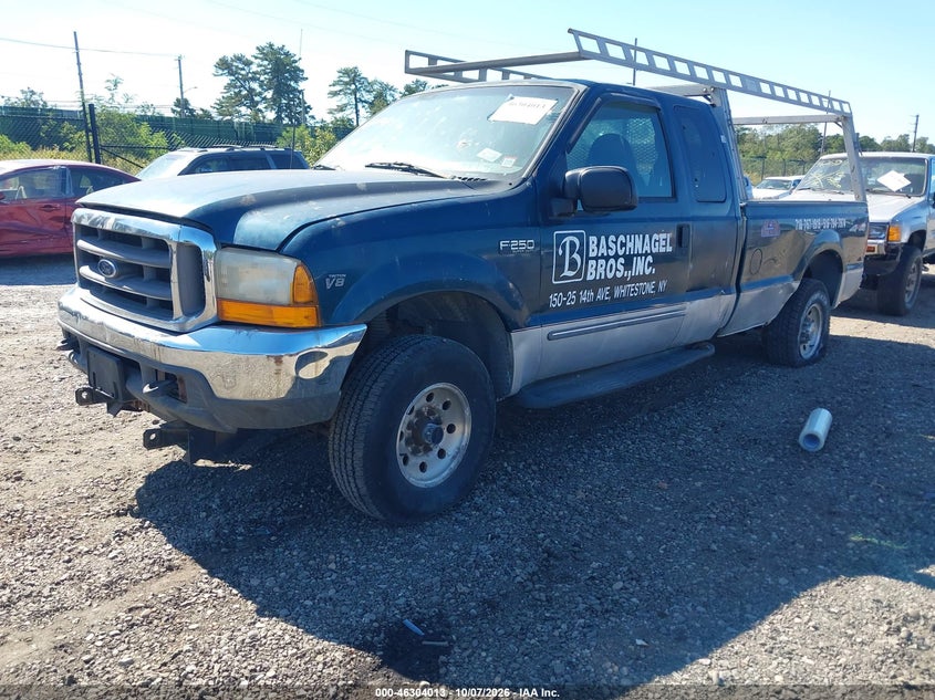 FORD F250 1999 VIN 1FTNX21L9XEE43654