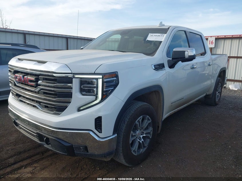 Vin: 3gtuuded8sg341010, lot: 46804234, gmc sierra 1500 4wd  short box slt 20252
