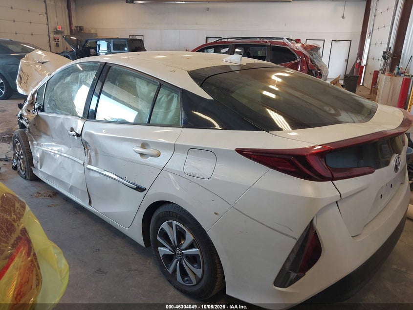 Vin: jtdkarfp4h3031891, lot: 46804248, toyota prius prime premium 20173