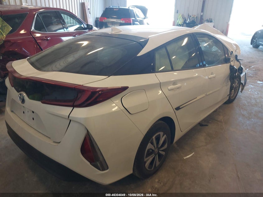 Vin: jtdkarfp4h3031891, lot: 46804248, toyota prius prime premium 20174