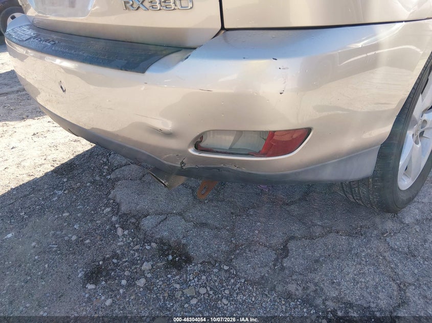 LEXUS RX 330 2006 VIN 2T2GA31U16C052987