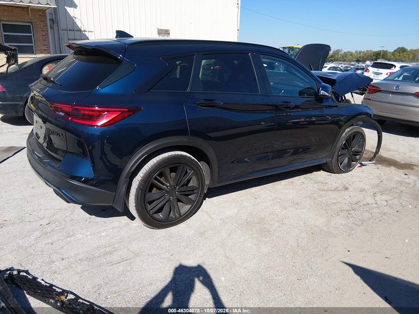 Vin: 3pcaj5fb6pf115849, lot: 46804277, infiniti qx50 sport awd 20234