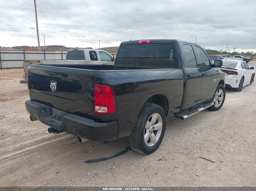 Vin: 1c6rr6ft0ds639336, lot: 46804285, ram 1500 express 20134
