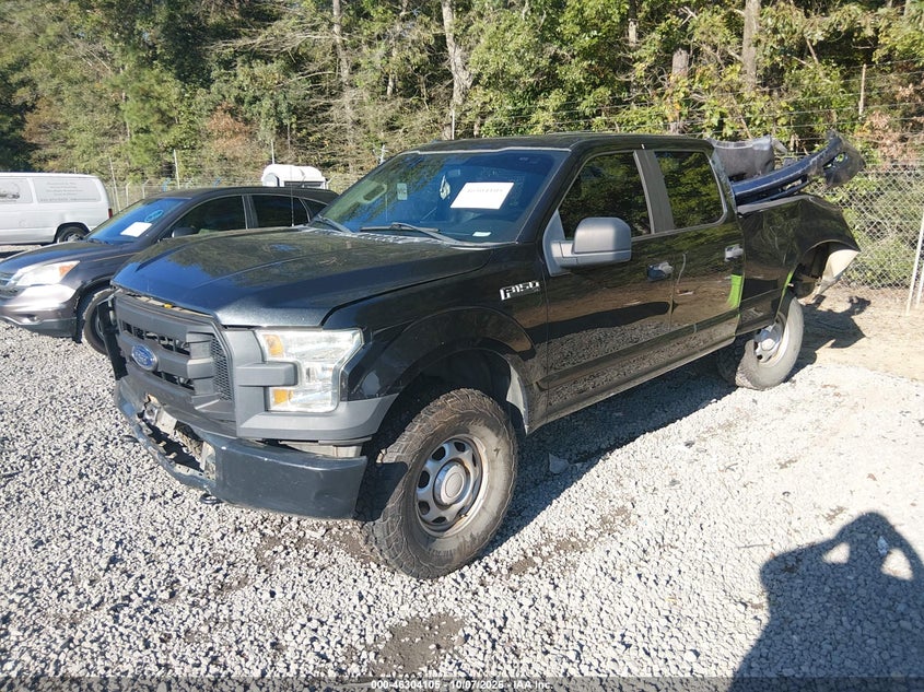 Vin: 1ftfw1ef8fke18105, lot: 46804304, ford f-150 xl 20152