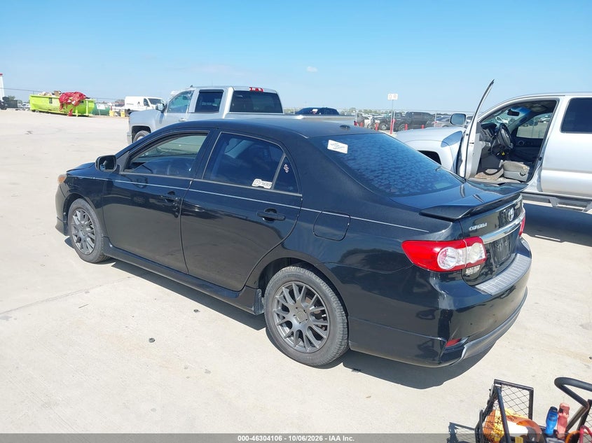 Vin: 5yfbu4ee2dp122220, lot: 46804305, toyota corolla s 20133