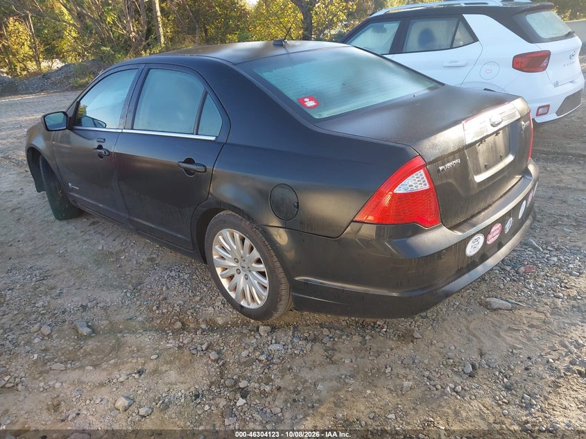 Vin: 3fadp0l36ar186007, lot: 46804322, ford fusion hybrid 20103