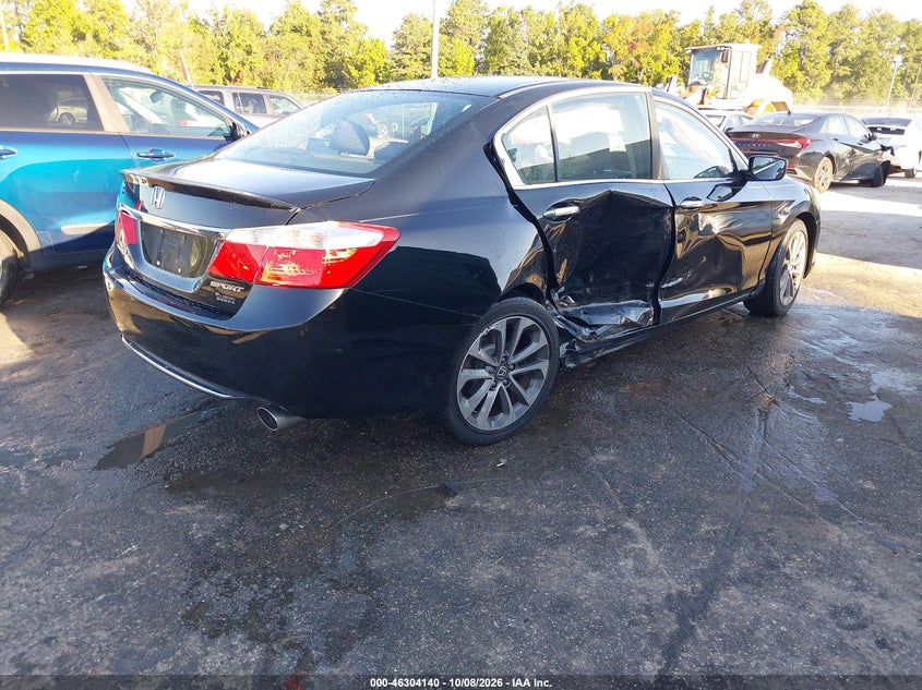 Vin: 1hgcr2f54ea298007, lot: 46804339, honda accord sport 20144