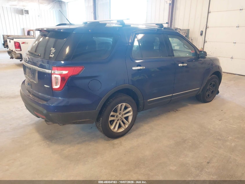 Vin: 1fm5k8d84dgc83722, lot: 46804362, ford explorer xlt 20134