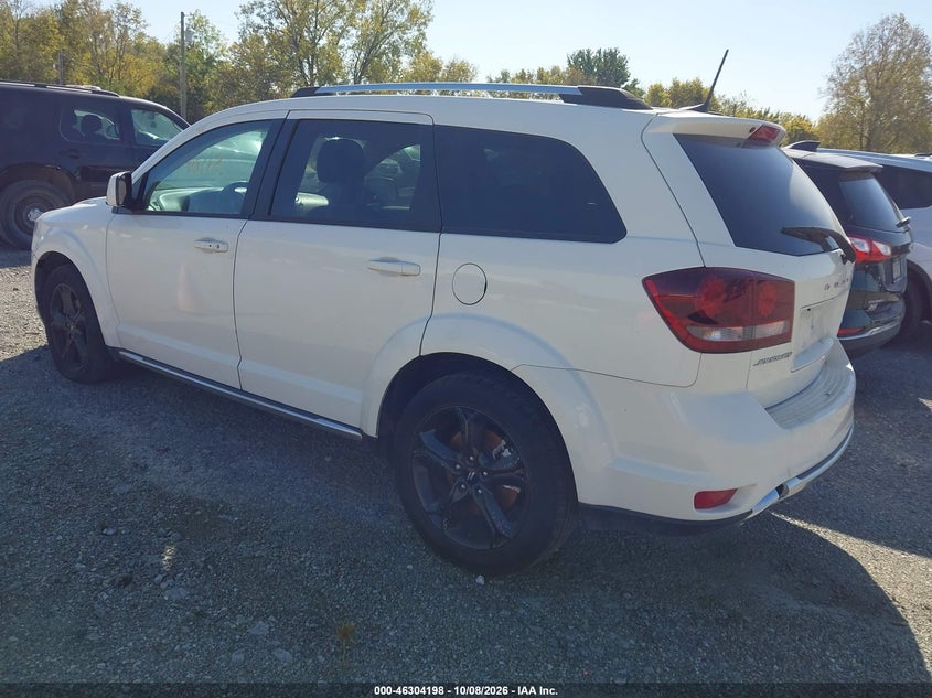 Vin: 3c4pdcgg4kt700715, lot: 46804397, dodge journey crossroad 20193