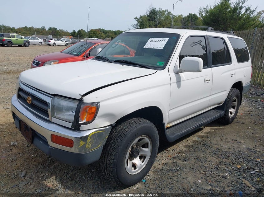TOYOTA 4RUNNER 1998 VIN JT3GN86R0W0065688