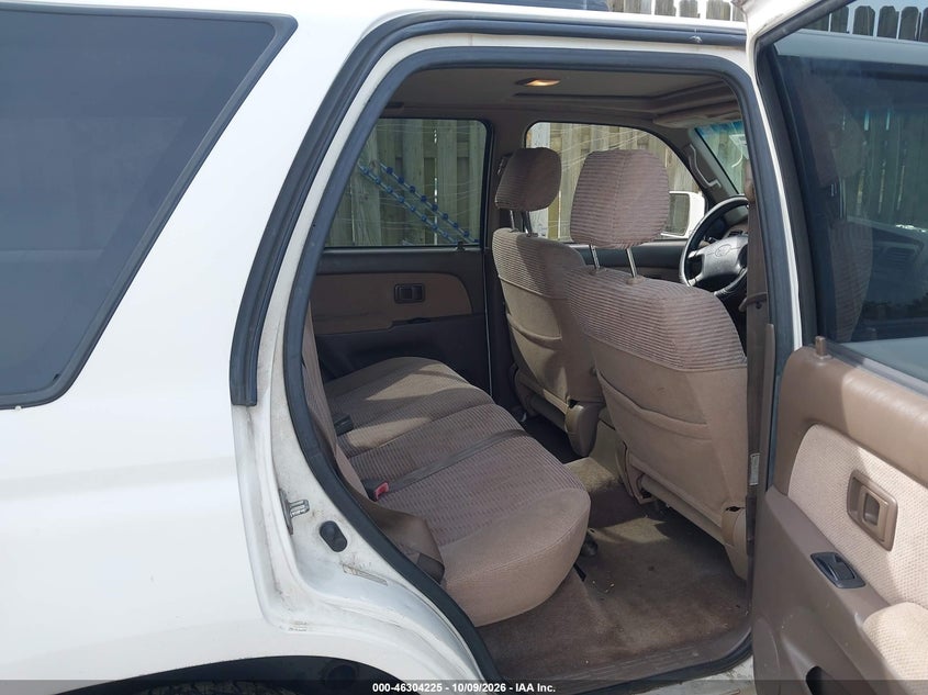 TOYOTA 4RUNNER 1998 VIN JT3GN86R0W0065688