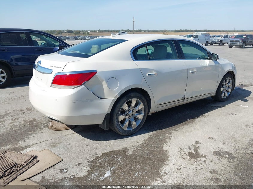 Vin: 1g4gc5e31df129045, lot: 46804435, buick lacrosse leather group 20134