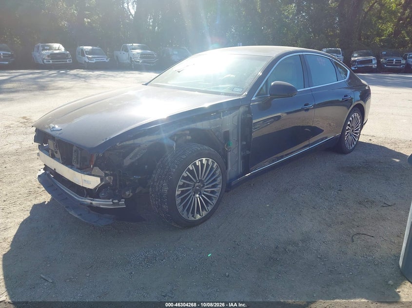 Vin: kmtge4s19pu006140, lot: 46804467, genesis electrified g80 20232