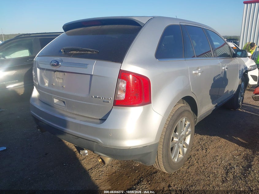 Vin: 2fmdk4kcxdbc13032, lot: 46804471, ford edge limited 20134