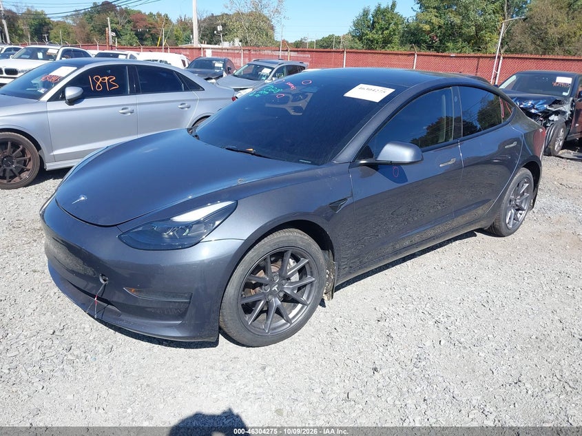 Vin: 5yj3e1ea7pf545761, lot: 46804474, tesla model 3 rear-wheel drive 20232