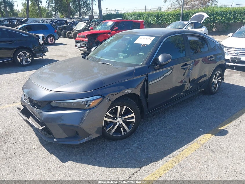 Vin: 19xfl2h51re016256, lot: 46804493, honda civic lx 20242