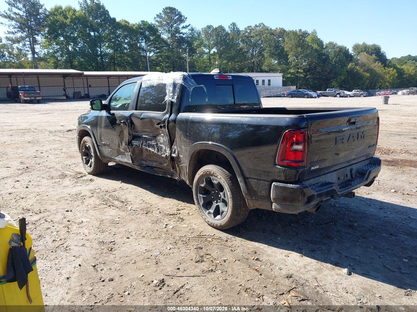 Vin: 1c6srffp3tn191207, lot: 46804539, ram 1500 big horn  4x4 5'7 box 20263