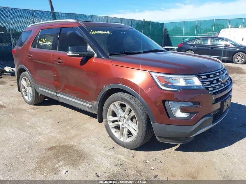 Vin: 1fm5k8d87ggd18032, lot: 46804544, ford explorer xlt 20161
