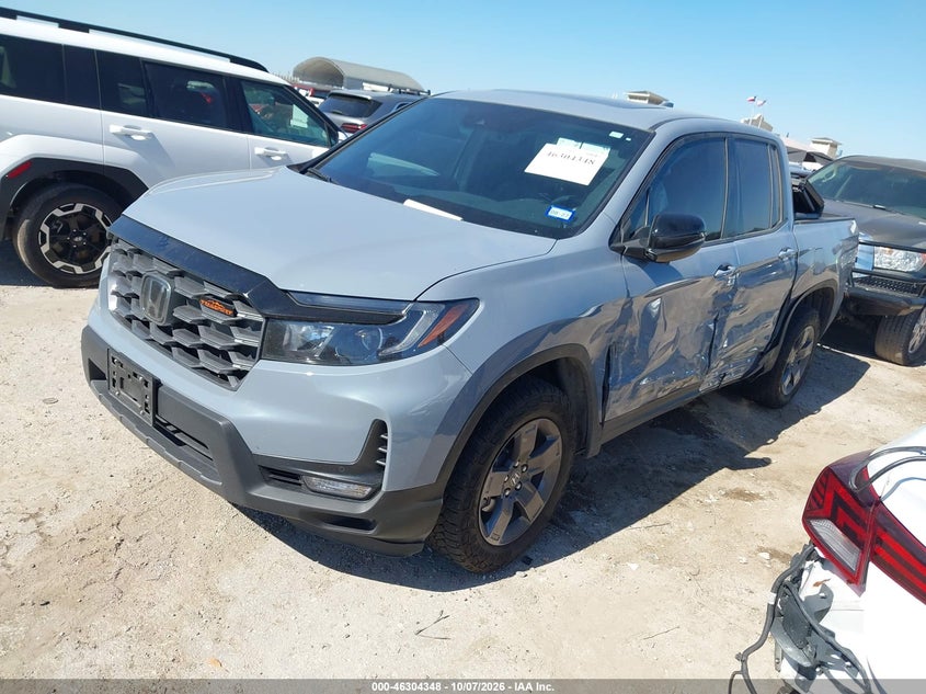 Vin: 5fpyk3f68rb014955, lot: 46804547, honda ridgeline trailsport 20242