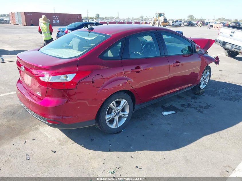 Vin: 1fadp3f23el117865, lot: 46804557, ford focus se 20144