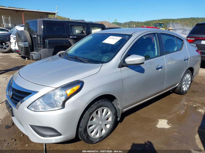 Vin: 3n1cn7ap0jl868994, lot: 46804573, nissan versa 1.6 sv 20182