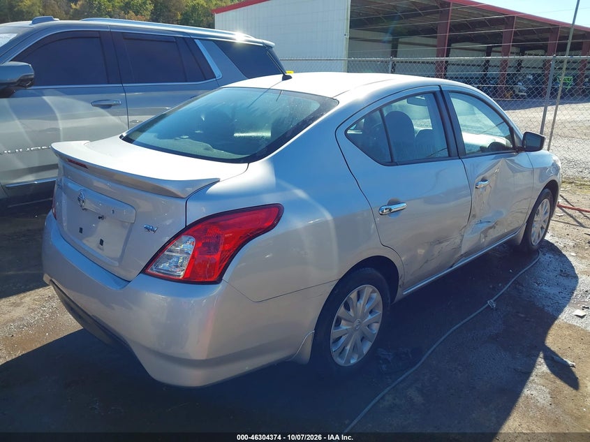 Vin: 3n1cn7ap0jl868994, lot: 46804573, nissan versa 1.6 sv 20184