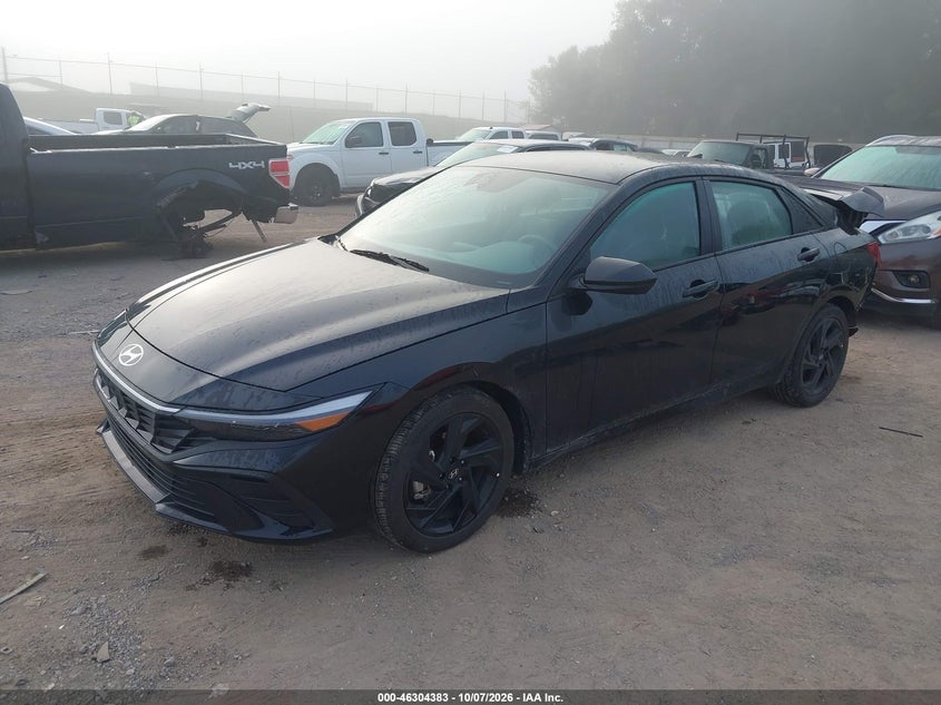Vin: kmhlm4dg7tu173636, lot: 46804582, hyundai elantra sel sport 20262