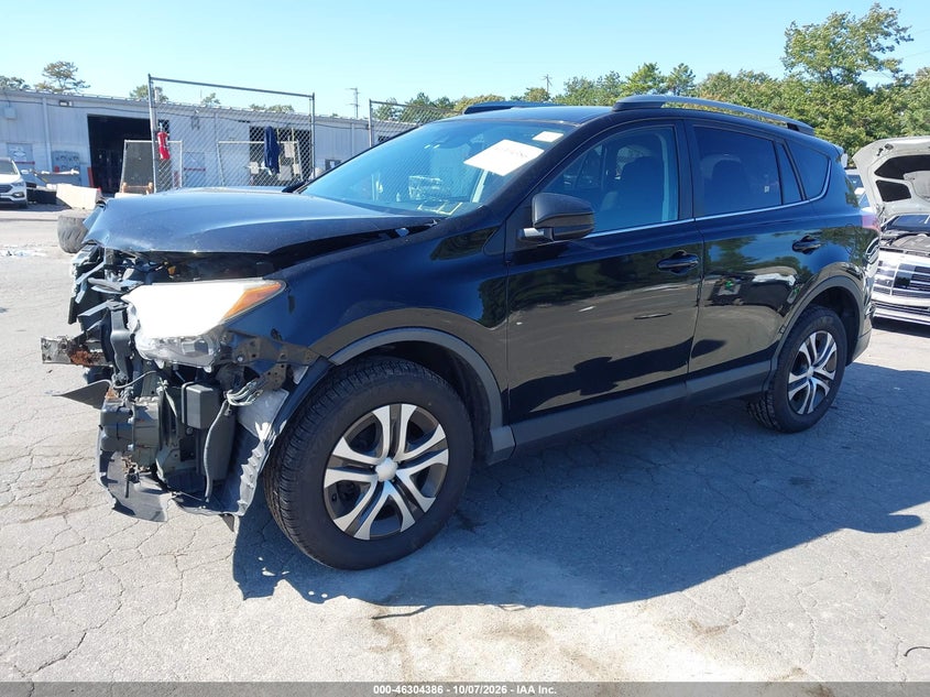 Vin: 2t3bfrev3jw738517, lot: 46804585, toyota rav4 le 20182