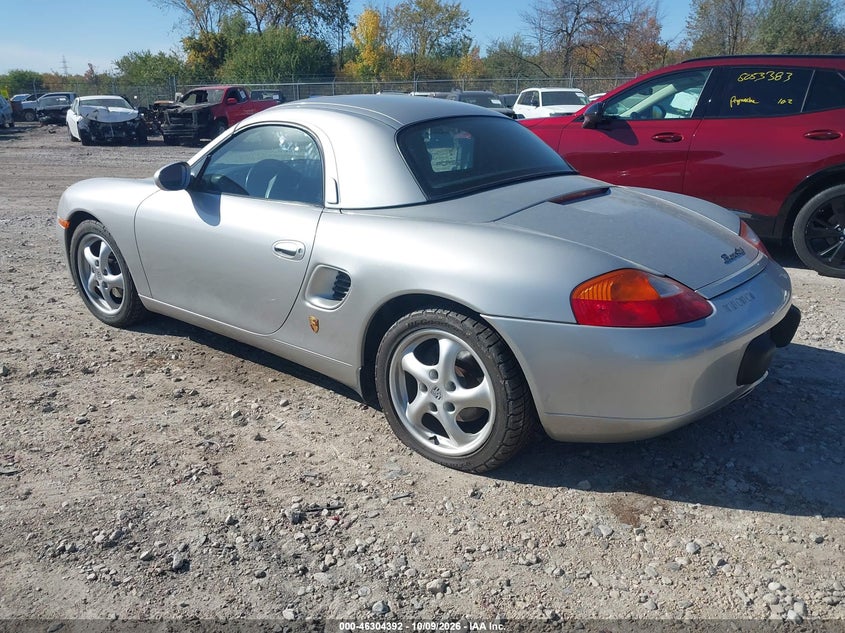 PORSCHE BOXSTER 1997 VIN WP0CA2987VS621861