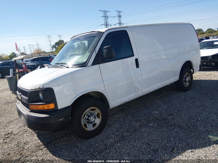 Vin: 1gcwgfca2e1103967, lot: 46804614, chevrolet express 2500 work van 20142