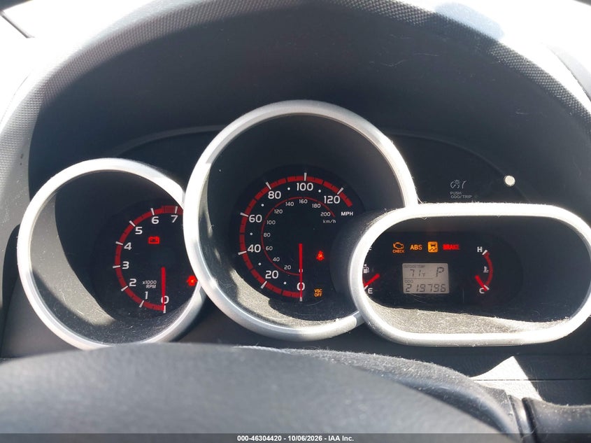 PONTIAC VIBE 2009 VIN 5Y2SP67899Z438768
