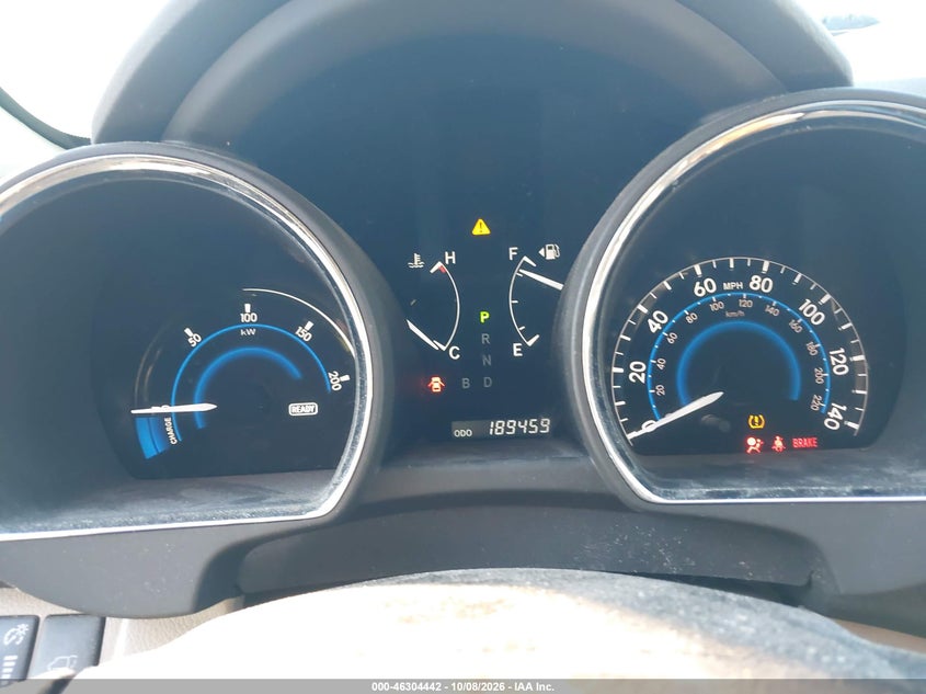TOYOTA HIGHLANDER HYBRID 2009 VIN JTEEW41A692031821