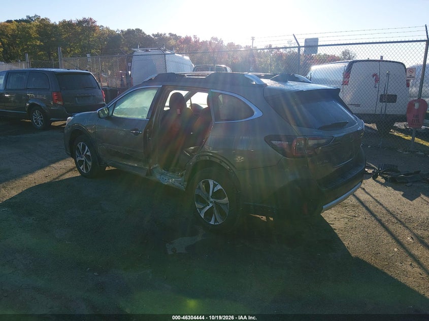 Vin: 4s4btgpd5n3281750, lot: 46804643, subaru outback touring xt 20223