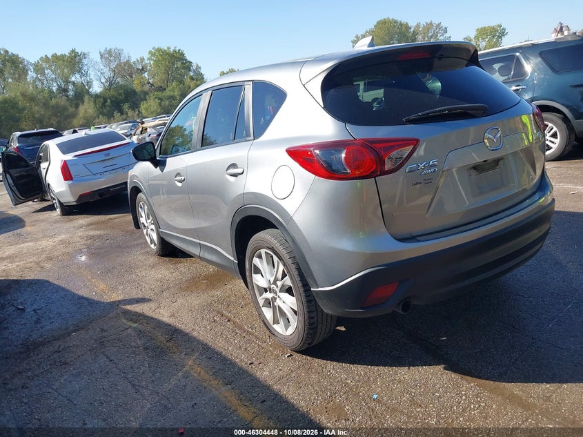 Vin: jm3ke4dy4f0529758, lot: 46804646, mazda cx-5 grand touring 20153
