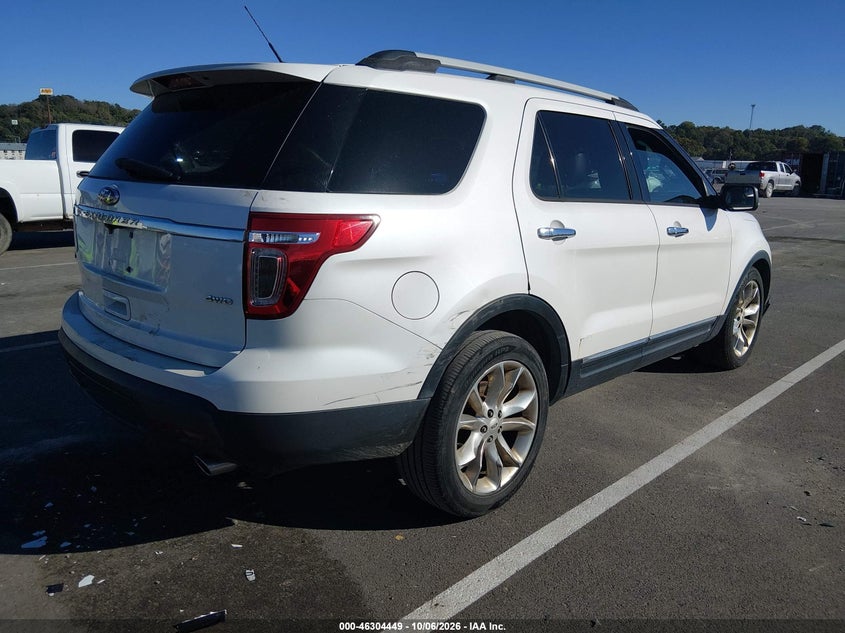 Vin: 1fm5k8d86dgb11336, lot: 46804648, ford explorer xlt 20134