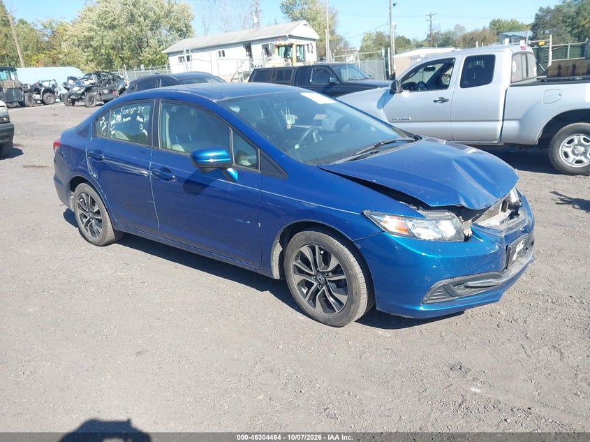Vin: 19xfb2f8xfe219609, lot: 46804663, honda civic ex 20151