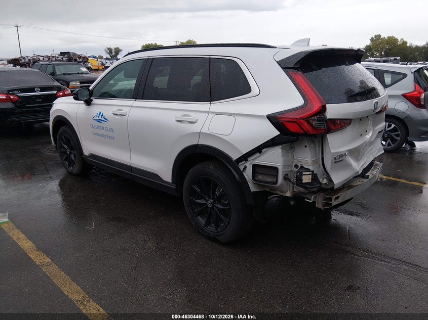 Vin: 7fars6h57se061651, lot: 46804667, honda cr-v hybrid sport 20253