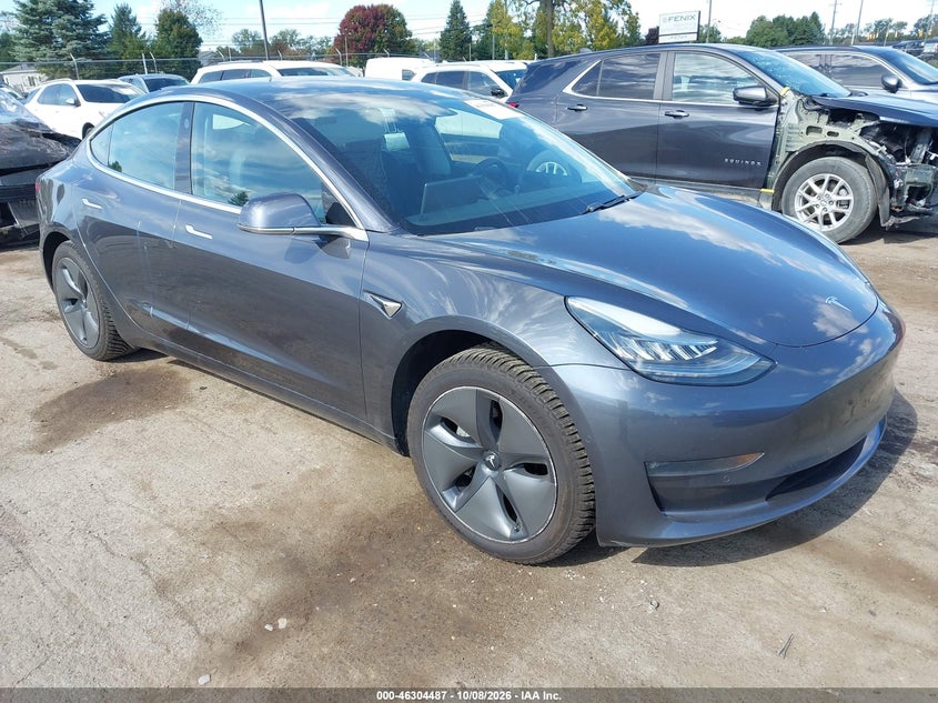 Vin: 5yj3e1eb6kf386541, lot: 46804686, tesla model 3 long range/performance 20191