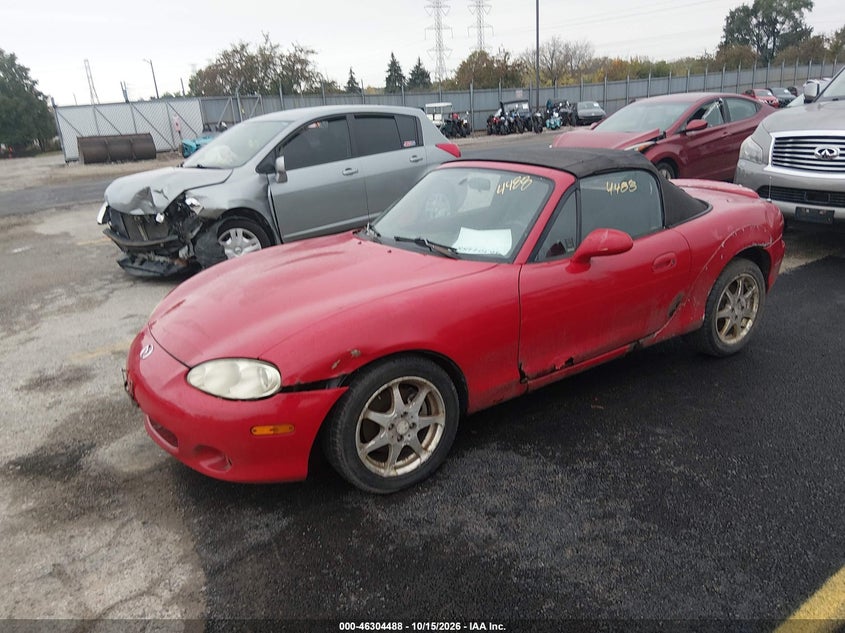 MAZDA MX-5 MIATA 2005 VIN JM1NB353250410469