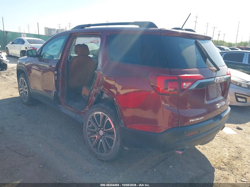 Vin: 1gkknvls5hz168314, lot: 46804693, gmc acadia slt-1 20173