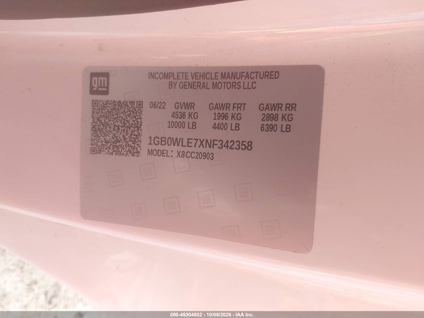 2022 CHEVROLET SILVERADO 2500HD 2WD LONG BED WT · Фото 9