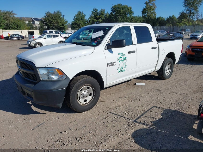 Vin: 1c6rr7kg8hs555298, lot: 46804721, ram 1500 tradesman  4x4 5'7 box 20172