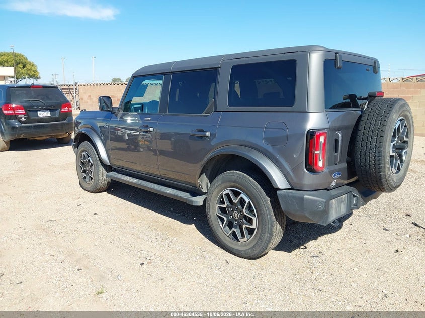 Vin: 1fmde5dh3plb12053, lot: 46804734, ford bronco outer banks 20233