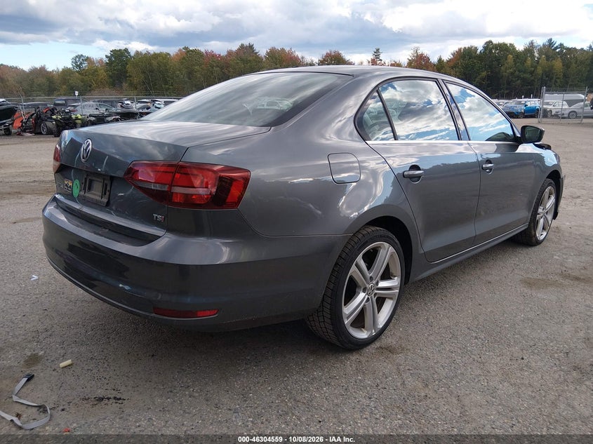 Vin: 3vw2b7aj1hm404675, lot: 46804758, volkswagen jetta 1.4t s 20174