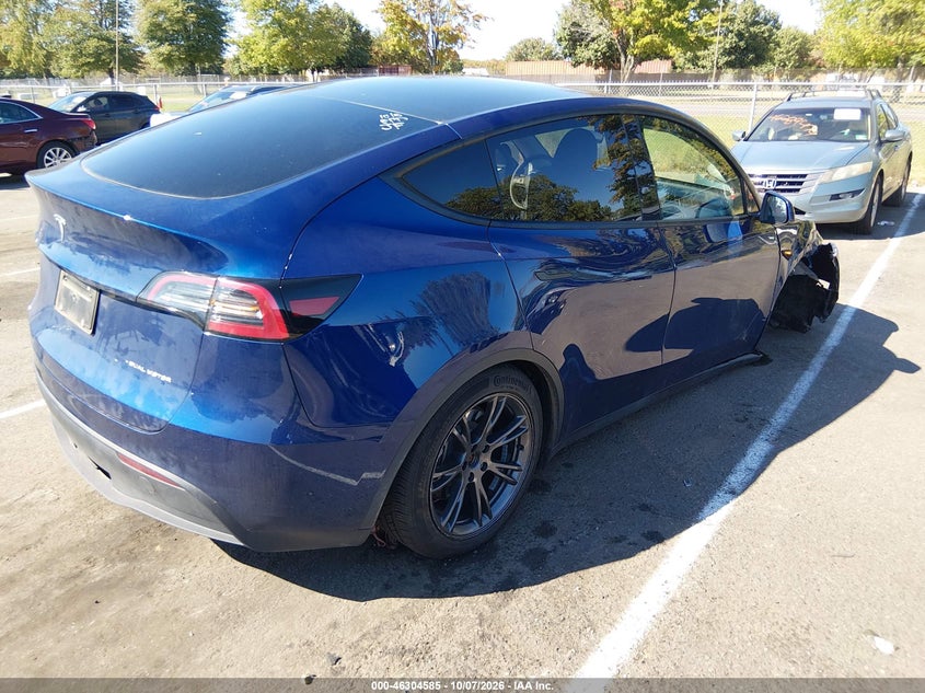Vin: 7saygaee2sf296638, lot: 46804784, tesla model y long range dual motor all-wheel drive 20254
